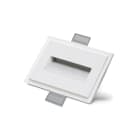 BELFIORE SRL - NVT4155B-4004 Faretto segnapasso in CRISTALY con incavo rettangolare, elegante e lineare.
