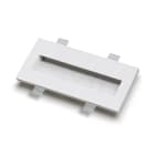 BELFIORE SRL - NVT4156-3004 Faretto segnapasso in CRISTALY con incavo rettangolare allungato, elegante e lineare.