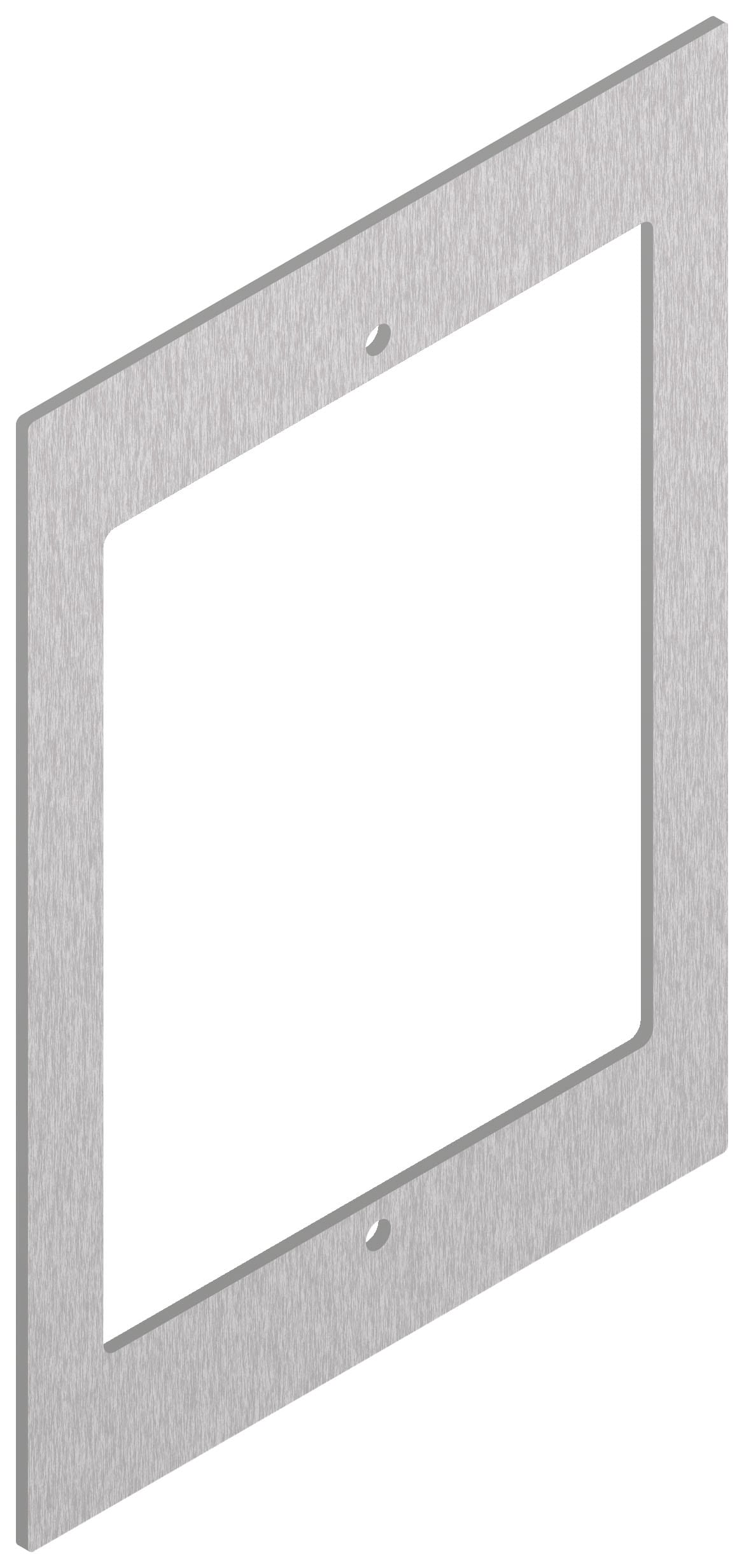 VIMAR SPA - VIW41581 Adattatore per placca Flat 1M acciaio