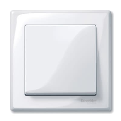 SCHNEIDER ELECTRIC - SNRMTN478125 Cornice M-SMART, singola, bianco attivo