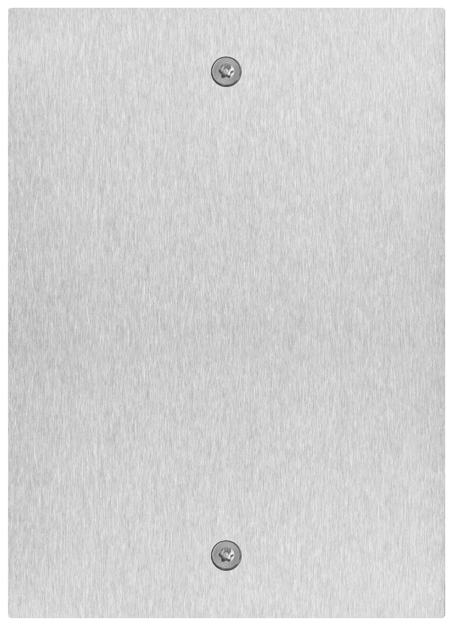 VIMAR SPA - VIW41595 Placca Steely personalizzabile acciaio