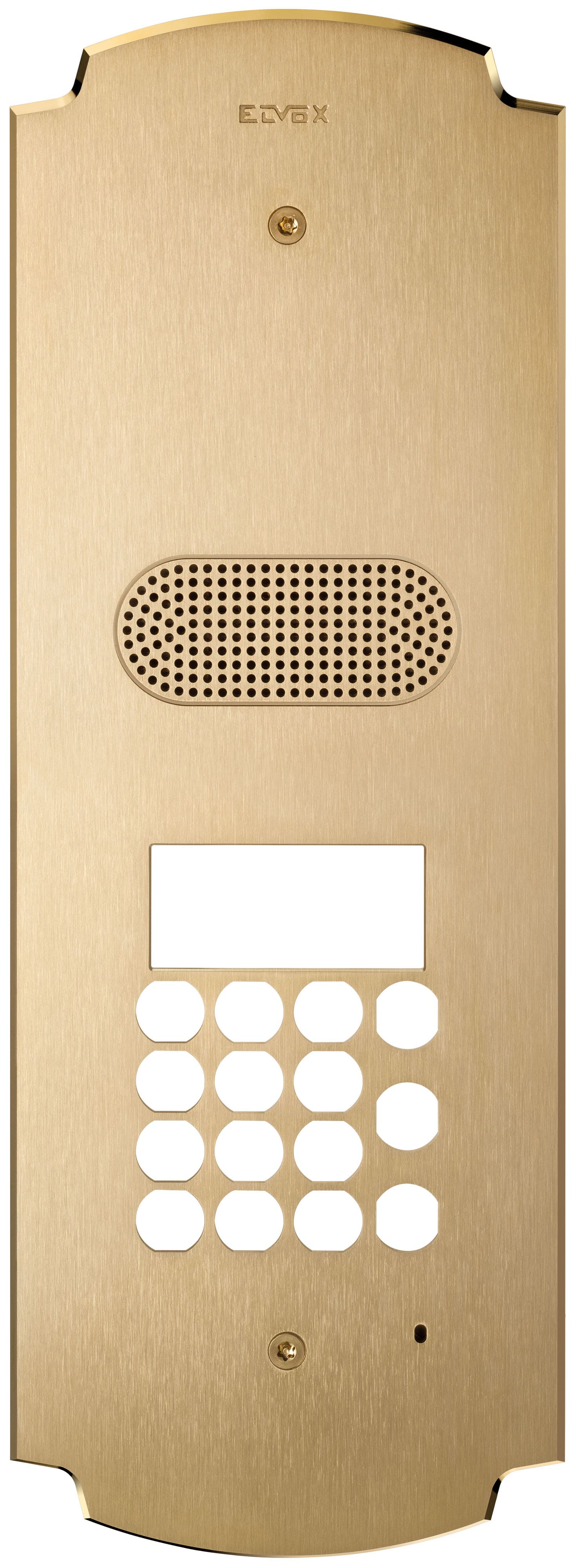 VIMAR SPA - VIW41640 Placca Patavium 2F+ audio tast. ottone