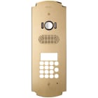 VIMAR SPA - VIW41641 PLACCA PATAVIUM 2F+ A/V TASTIERA OTTONE