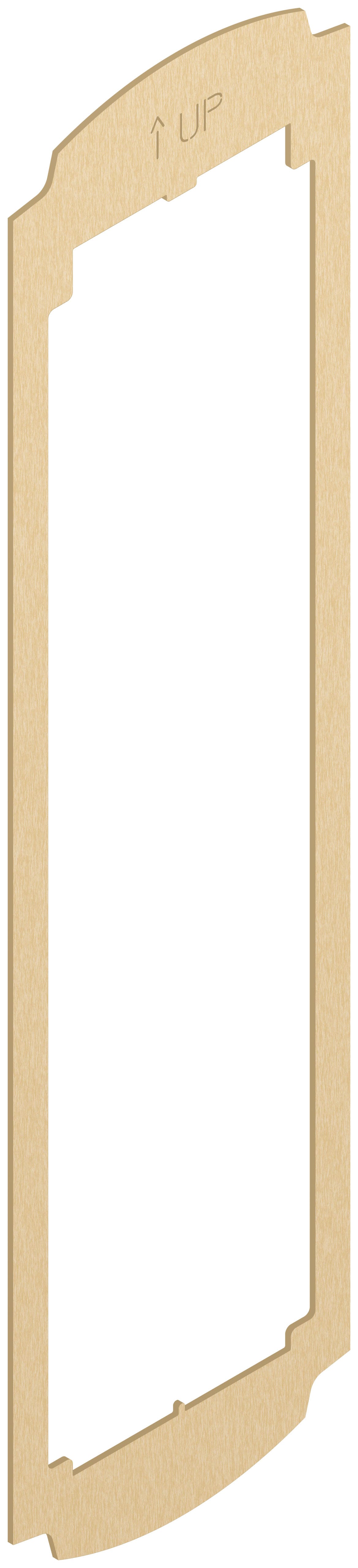 VIMAR SPA - VIW41683 ADATTATORE PER PLACCA FLAT 3M OTTONE