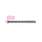 BM SPA - BMM004170007 PUNTE MURO RETT. CILINDR CORTE 6