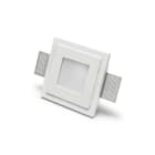 BELFIORE SRL - NVT4178-35 Faretto in CRISTALY da incasso a plafone e a parete con diffusore in vetro.
