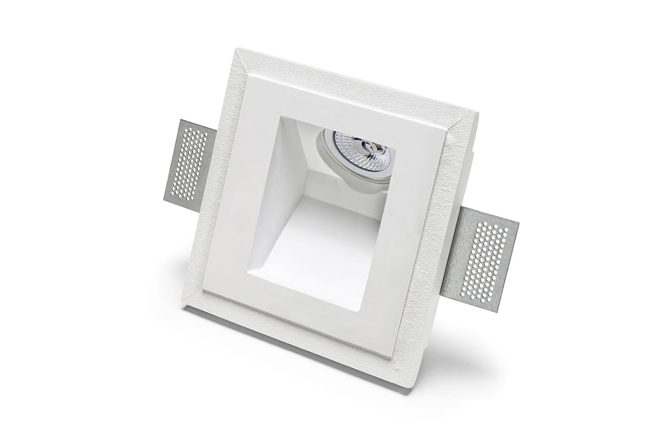 BELFIORE SRL - NVT4179-35 Faretto in CRISTALY da incasso a plafone e a parete dal design moderno.