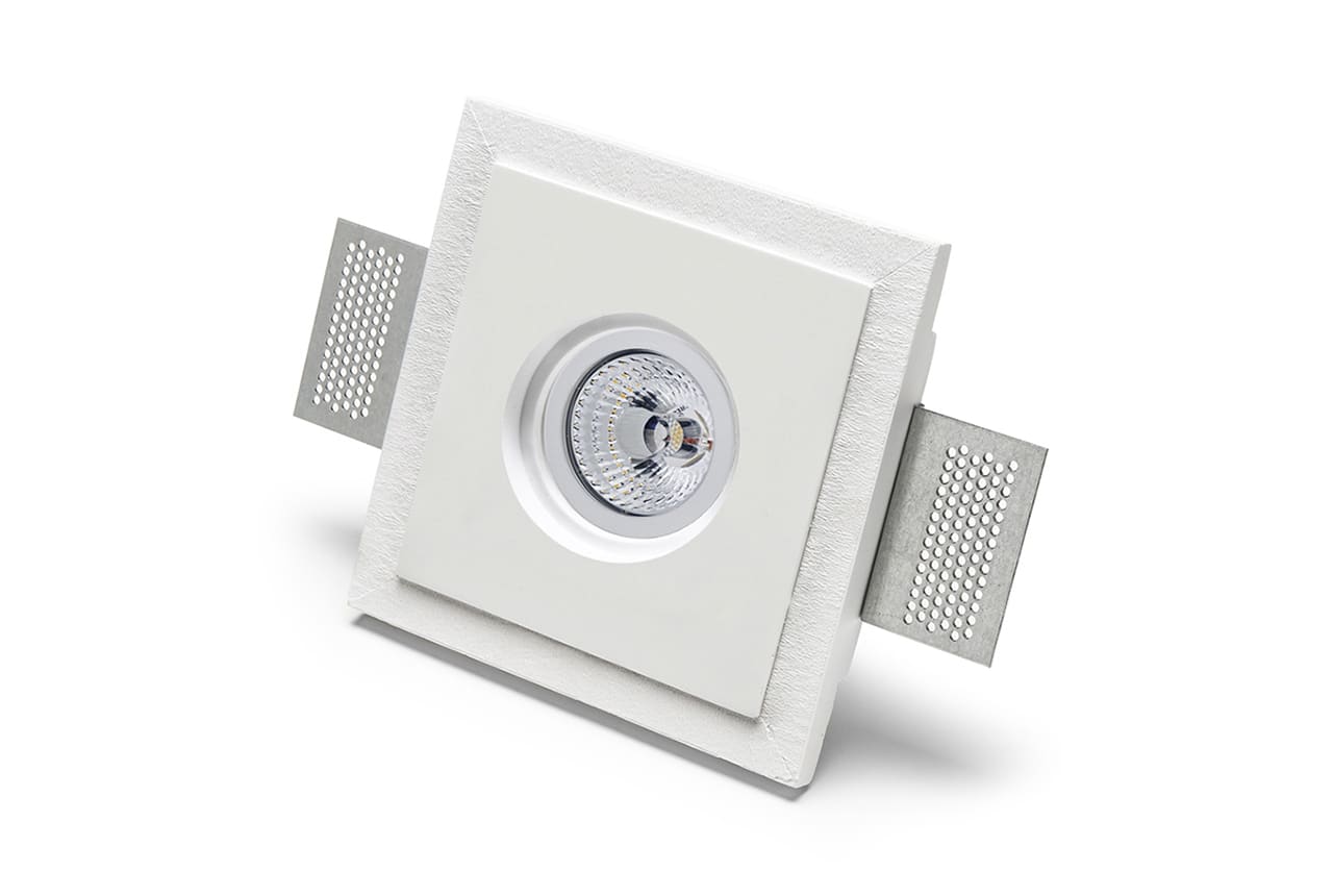BELFIORE SRL - NVT4181-35 La lampadina GU10 50mm LED inserita nella forma circolare dona una luce diffusa e adattabile ad ogni necessità e ad ambientazion