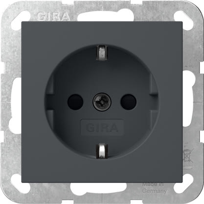 GIRA - GIR418328 SCHUKO SH MRV SYSTEM 55 ANTRACITE