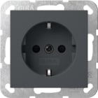 GIRA - GGI418328 PRESA SCHUKO SP MRV SYSTEM 55 ANTRACITE