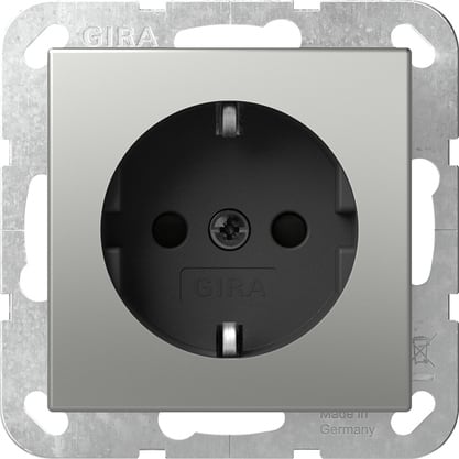 GIRA - GIR4183600 PRESA SCHUKO SP MRV SYSTEM 55 ACCIAIO IN