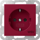 GIRA - GGI4188108 SCHUKO IMPR.WSV SYSTEM 55 ROSSO