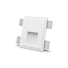 BELFIORE SRL - NVT4195B-3004 Faretto segnapasso in CRISTALY con parte elettrica a LED a incasso.