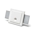 BELFIORE SRL - NVT4201-3000 Faretto segnapasso in CRISTALY con incavo levigato di forma circolare, minimale e moderno.