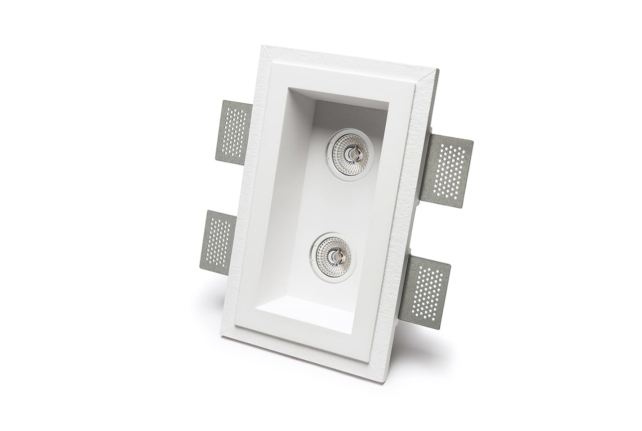 BELFIORE SRL - NVT4210-35 Illuminazione in CRISTALY da incasso a plafone a parete dal design minimale.