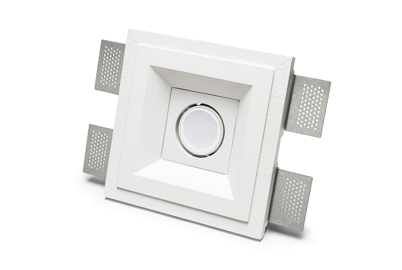 BELFIORE SRL - NVT4215-35 Faretto in CRISTALY con parte elettrica a LED a incasso a plafone a parete dal design minimale.