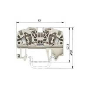 WIELAND ELECTRIC SRL - WIE56.704.0053.0 FEED-THROUGH TERM WKF 4 / 35