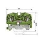 WIELAND ELECTRIC SRL - WIE56.704.9053.0 MORSETTO TERRA WKF 4 SL / 35/V0