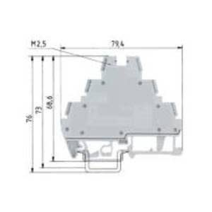 WIELAND ELECTRIC SRL - WIE57.503.9055.0 INITIATOR TERM. WWK 2,5-3 D/U-PGN /V0