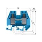WIELAND ELECTRIC SRL - WIE57.535.1155.6 MORS. PASSANTE WKI 35 / U BLU/V0