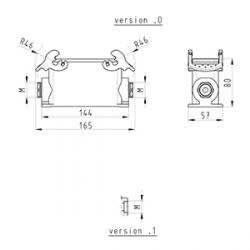 WIELAND ELECTRIC SRL - WIE73.334.6435.1 BOTTOMBAS GUT GB 24HM32 50 A1