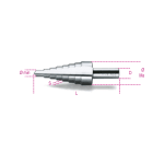 BM SPA - BMM004250025 Frese coniche a gradino in acciaio HSS