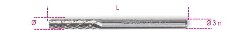 BM SPA - BMM004260332 FRESE LIMARE MD 3 CILINDR. PIANA 3