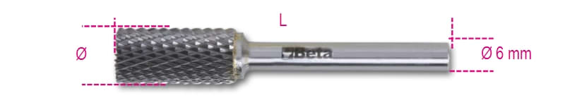 BM SPA - BMM004260542 FRESE LIMARE MD 6 CILINDR. PIANA 9,5