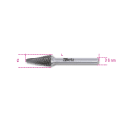 BM SPA - BMM004260516 Lime rotative in metallo duro taglio incrociato HM6