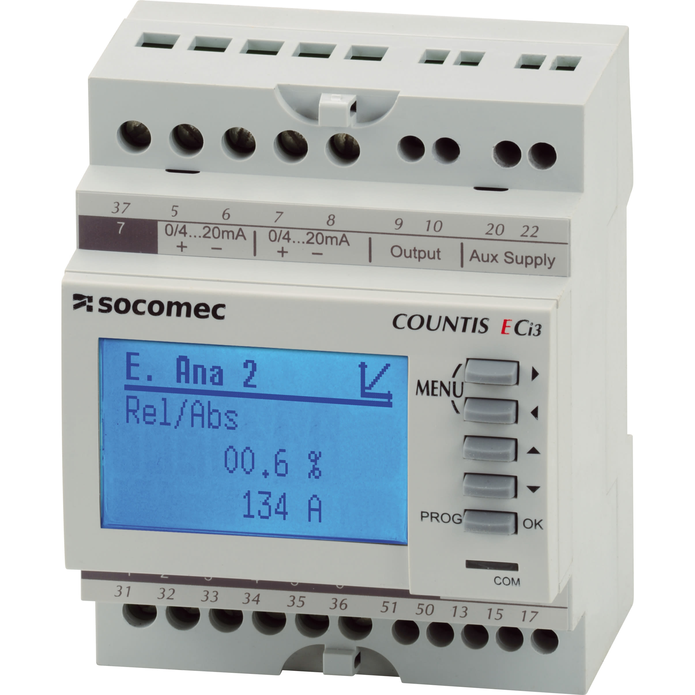 SOCOMEC - SOC48530001 COUNTIS ECI3 - CON N 2 INGRESSI ANALOGIC