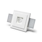 BELFIORE SRL - NVT4276-35 Faretto in CRISTALY con parte elettrica a LED a incasso a plafone e a parete dal design essenziale.