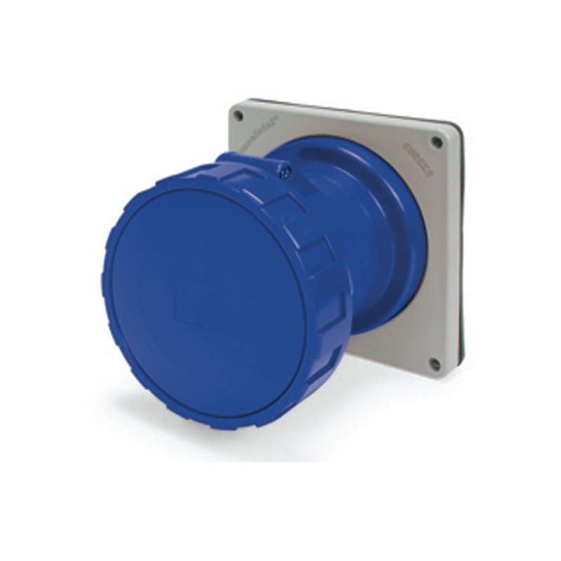 SCAME PARRE SPA - SCASCM360R3W PRESA FISSA 60A 2P 3W 3H IP67 250VDC