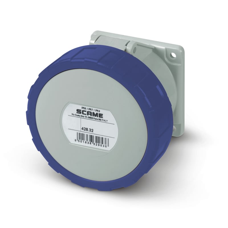 SCAME PARRE SPA - SCA428.3265 PRESA DA INCASSO IP66/IP67 3P+N+T 32A 9H