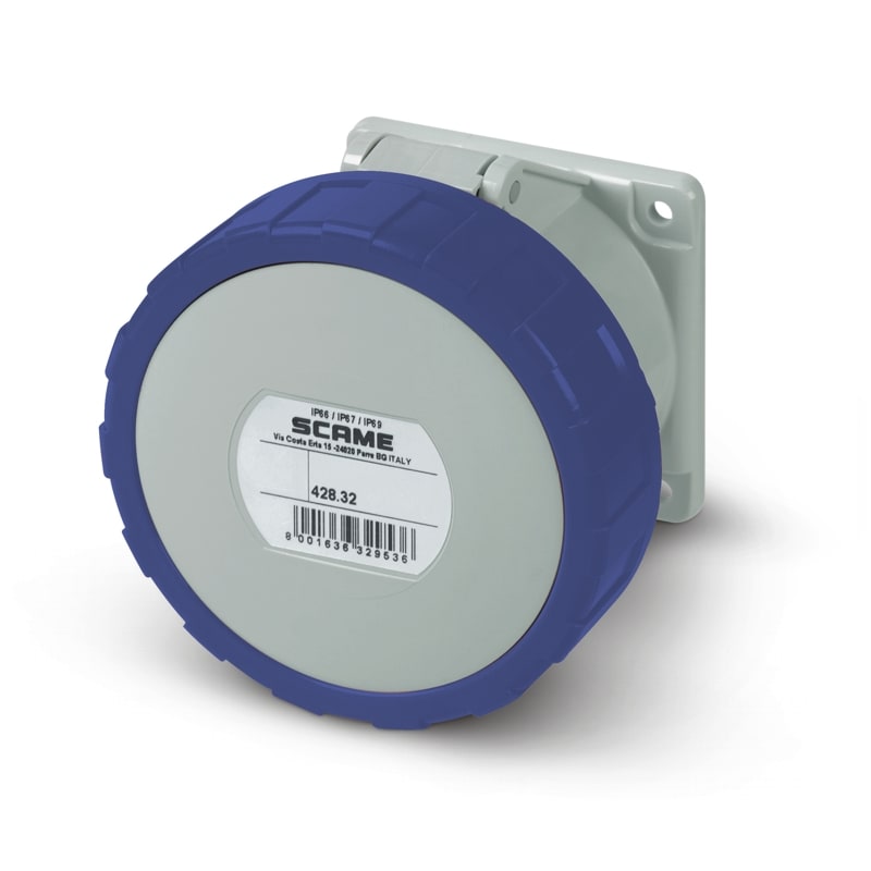 SCAME PARRE SPA - SCA428.3264 PRESA DA INCASSO IP66/IP67 3P+T 32A 9H