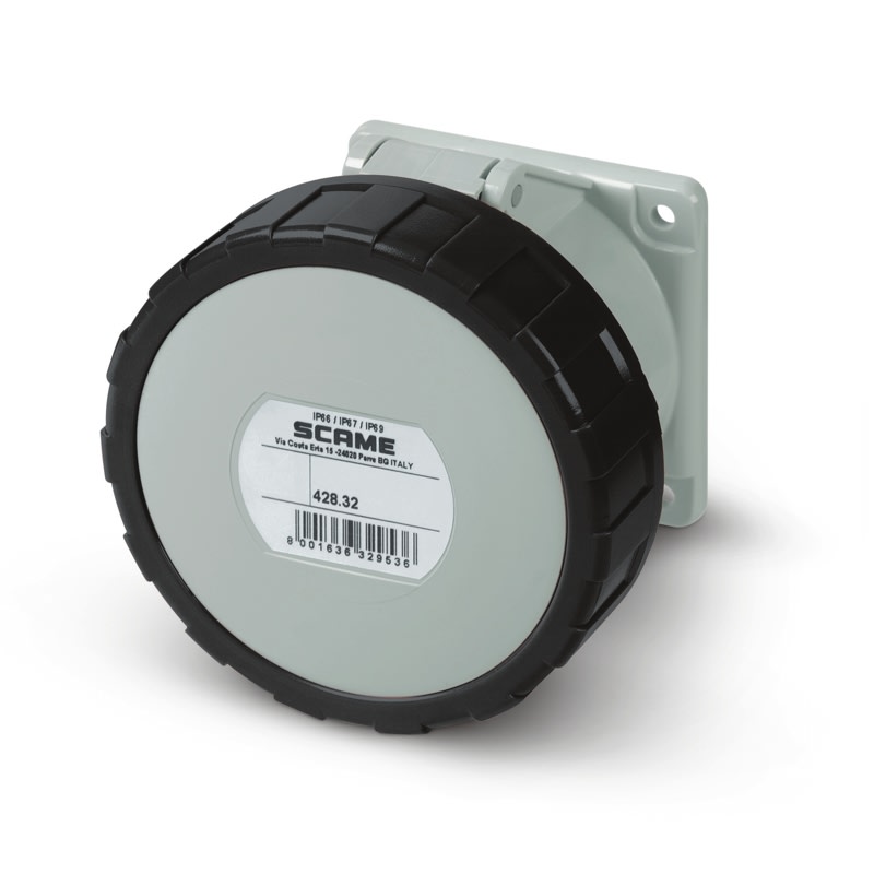 SCAME PARRE SPA - SCA428.32667 PRESA DA INCASSO IP66/IP67 3P+T 32A 5h