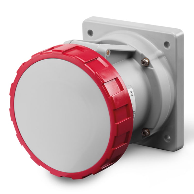 SCAME PARRE SPA - SCA428.6363 PRESA INCASSO DIR. 2P+T 6H 63A IP67