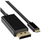 ELCART DISTRIBUTION - ERT421218000 CAVO USB-C DP 1,8MT M/M 4K GOLD
