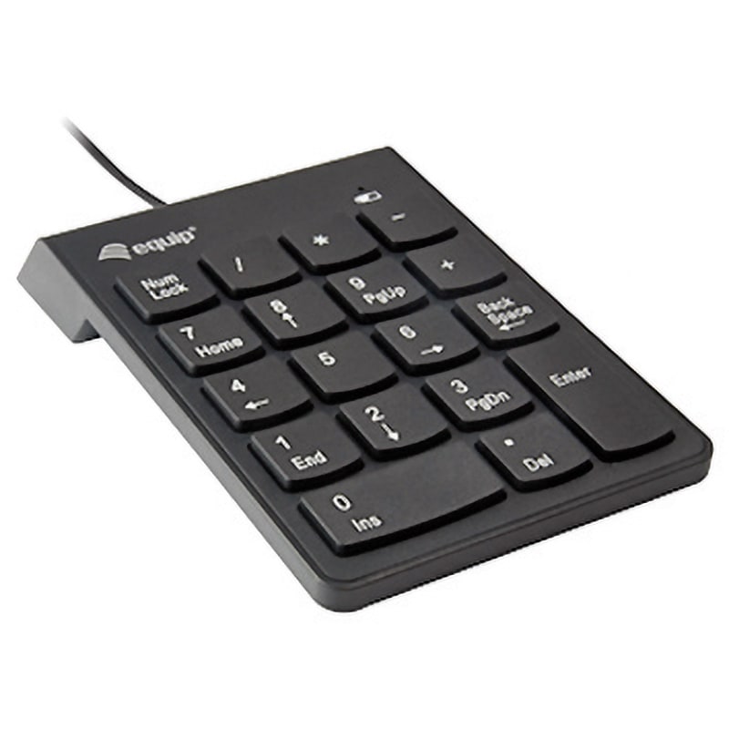 ELCART DISTRIBUTION - ERT427400800 TASTIERINO NUMERICO USB NERO