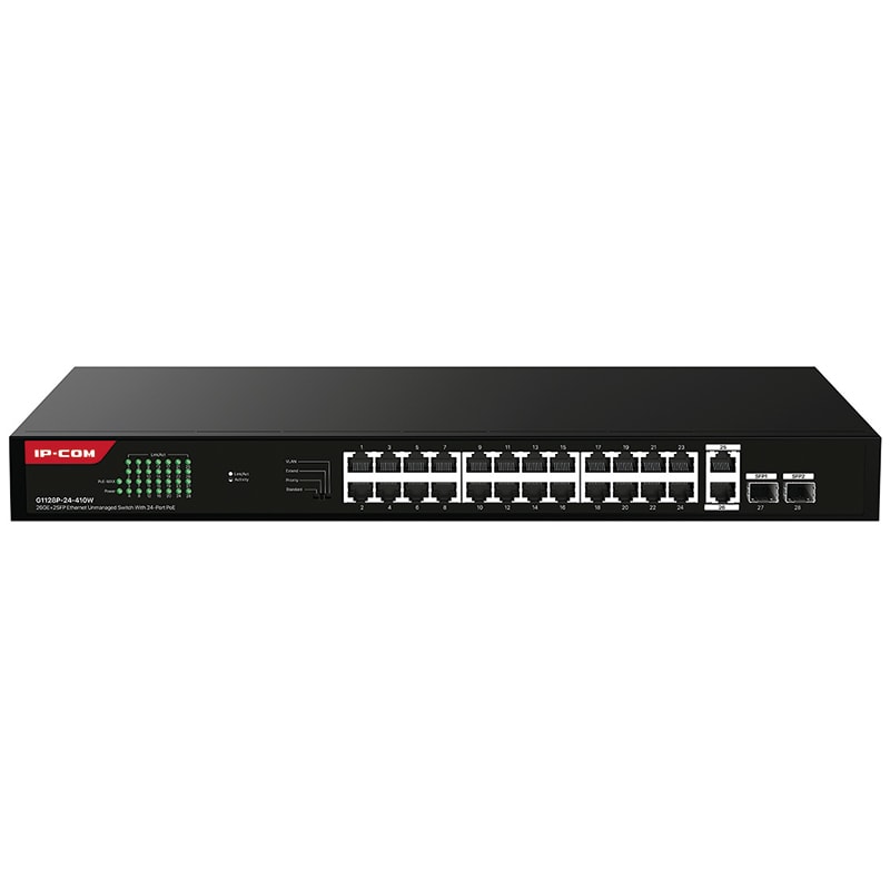 ELCART DISTRIBUTION - ERT429748300 SWITCH POE GIGABIT 24P +2P +2SFP IP-COM