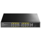 ELCART DISTRIBUTION - ERT429867300 SWITCH POE 16P10/100M +1P GIGA+1S