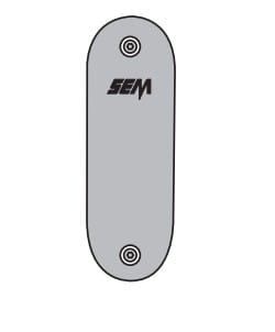 SEM - SEM4301/2 PORTELLA PER PALO DM 127-168MM