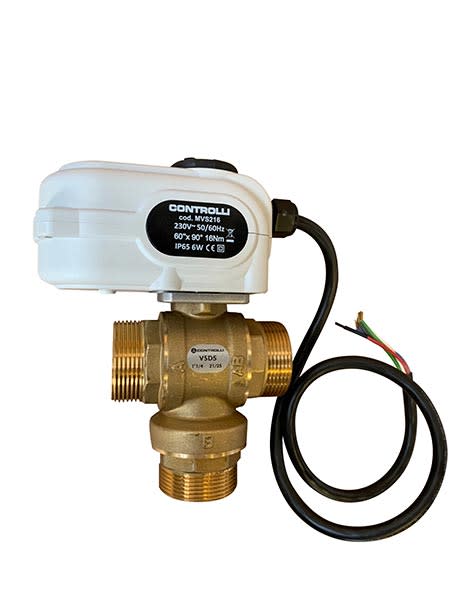 INTERGAS - IGS43300115 VALVOLA DEVIATRICE A 3 VIE 1.1/4 PER XAI