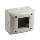 MASTER SRL - MST43302 SUB CONTENIT.PARETE IP40 2 MODULI