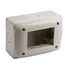 MASTER SRL - MST43303 SUB CONTENIT.PARETE IP40 3 MODULI