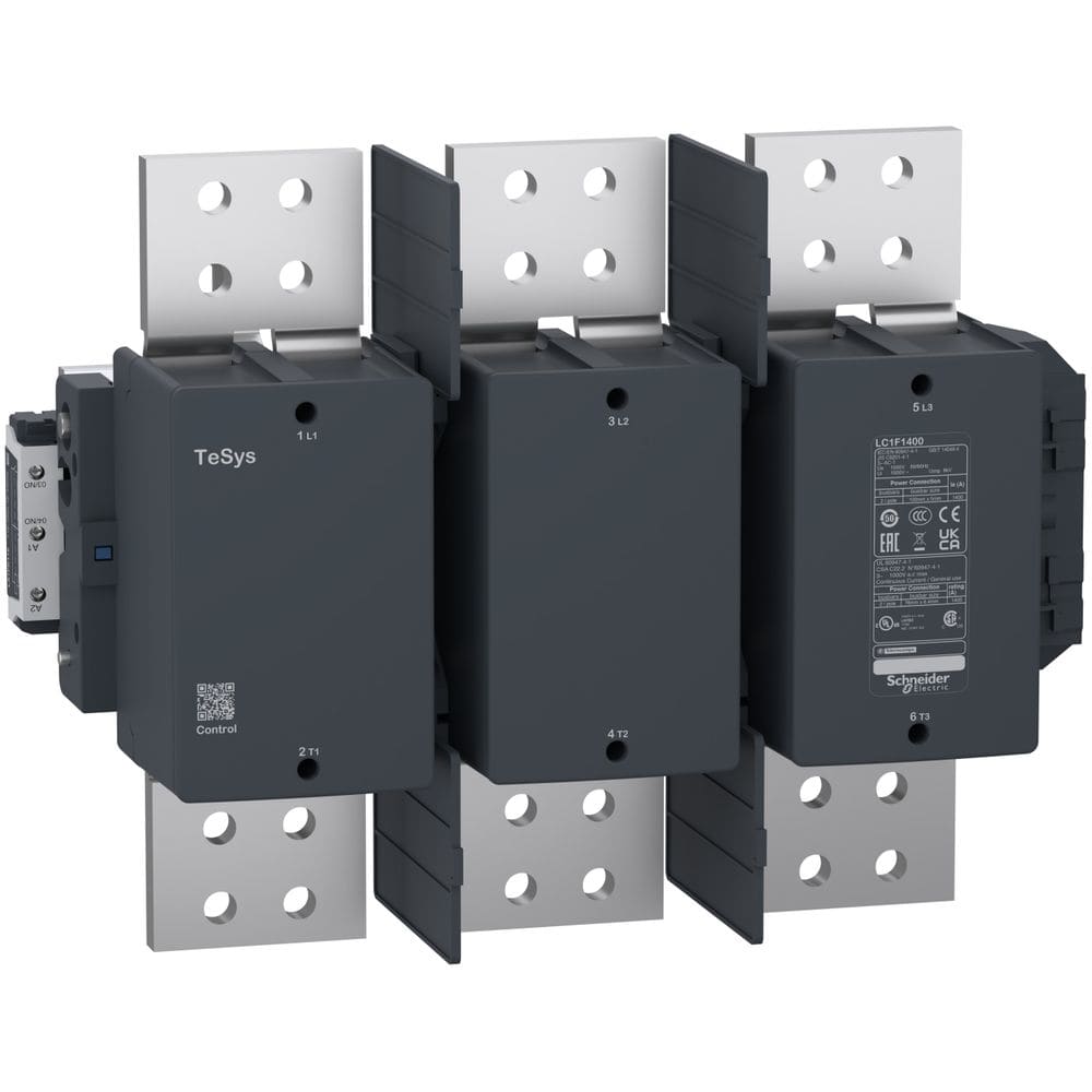 SCHNEIDER ELECTRIC - SNRLC1F1400P7 CONTATTORE 1400A 3P 230V 50/60HZ
