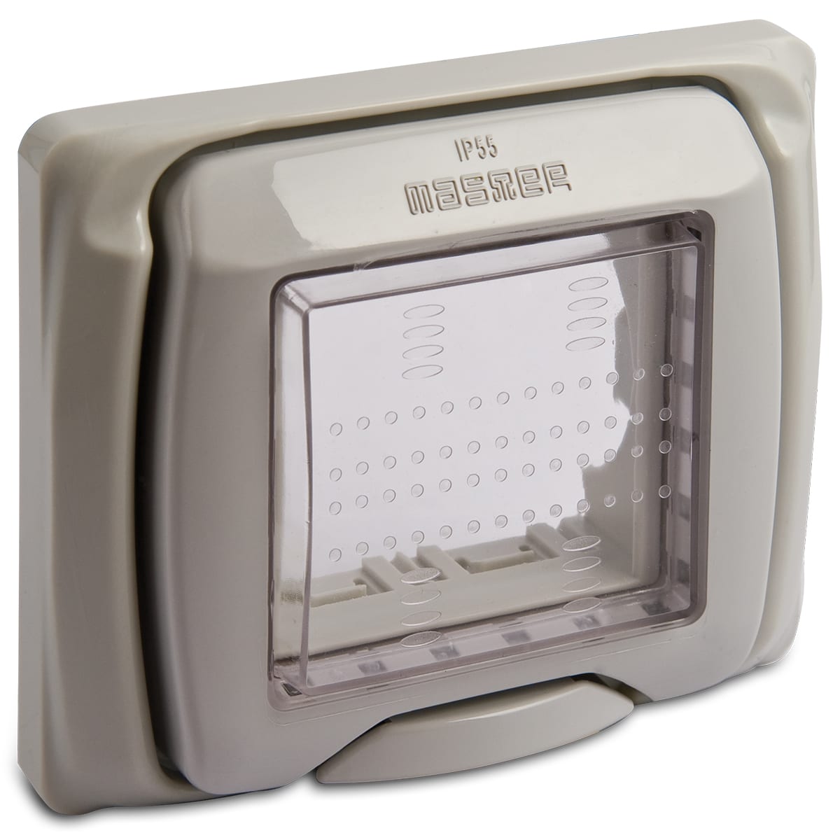 MASTER SRL - MST43502 SUB PLACCA PROTET.IP55 2P.GRIGIO