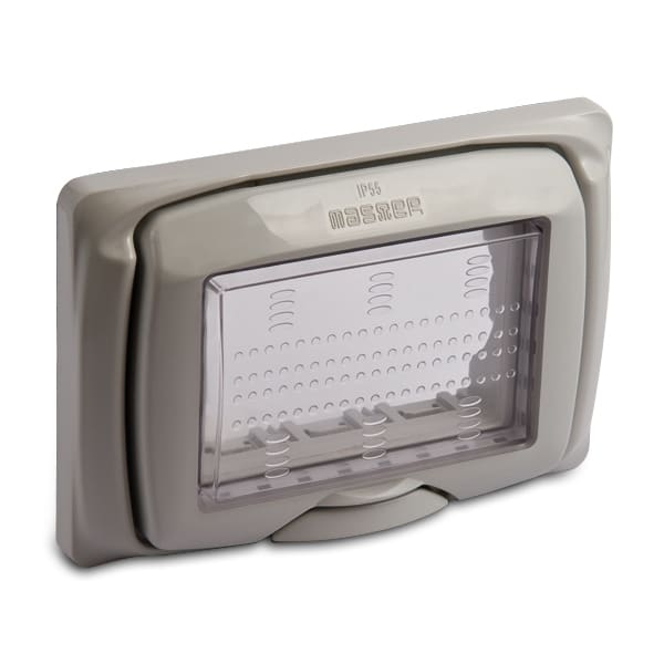 MASTER SRL - MST43503 SUB PLACCA PROTET.IP55 3P. GRIGIA