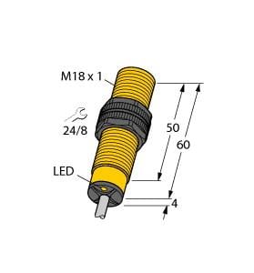 TURCK BANNER SRL - TUK43505 NI8-S18-AZ3X