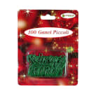 GIOCOPLAST NATALE SP - GCP43860449 100 GANCI IN METALLO PLASTICATO
