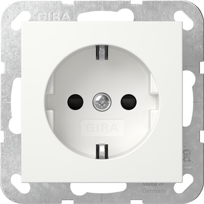 GIRA - GIR438327 SCHUKO SH S/GRAFFE MRV SYSTEM 55 BNC PUR